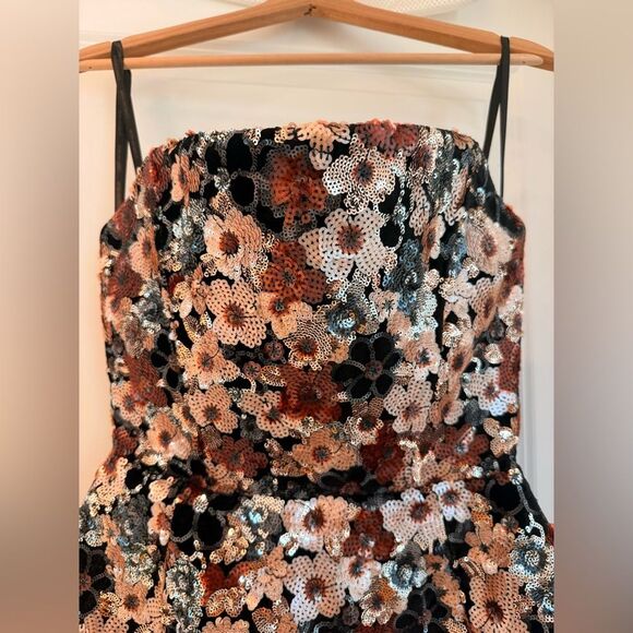 NWOT Bronx and Banco Maraya Sequin Strapless Mini Dress in Multi - Picture 6 of 14